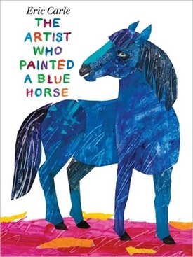 artist who painted a blue horse