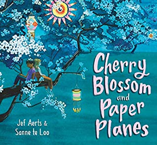 Cherry Blossom and Paper Planes by Jef Aerts